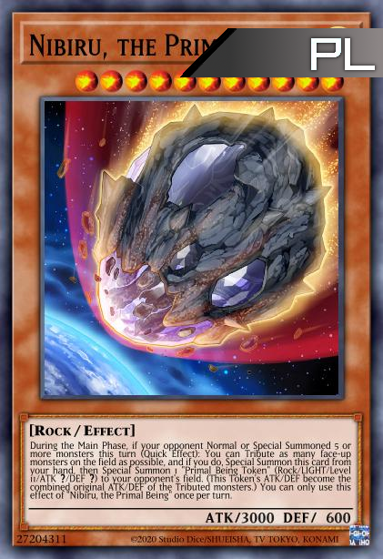 Nibiru, the Primal Being - RA01-EN015 - 1st Edition - Platinum Secret Rare