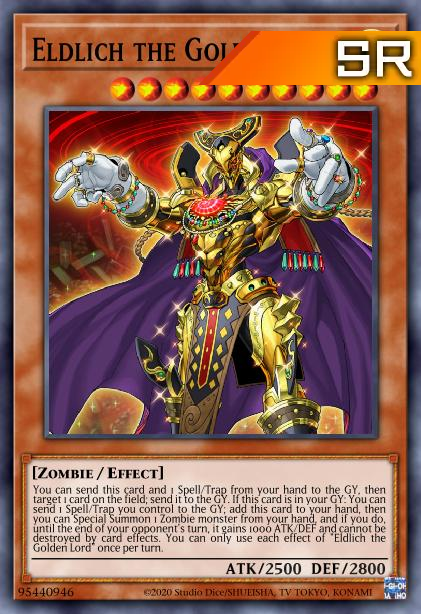 Eldlich the Golden Lord - RA01-EN019 - 1st Edition - Super Rare