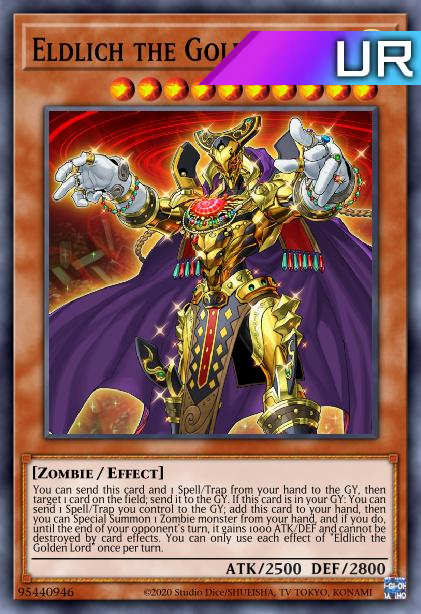 Eldlich the Golden Lord - RA01-EN019 - 1st Edition - Ultra Rare