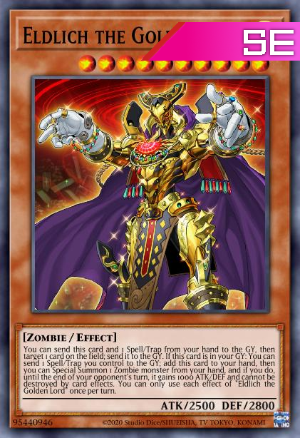 Eldlich the Golden Lord - RA01-EN019 - 1st Edition - Secret Rare
