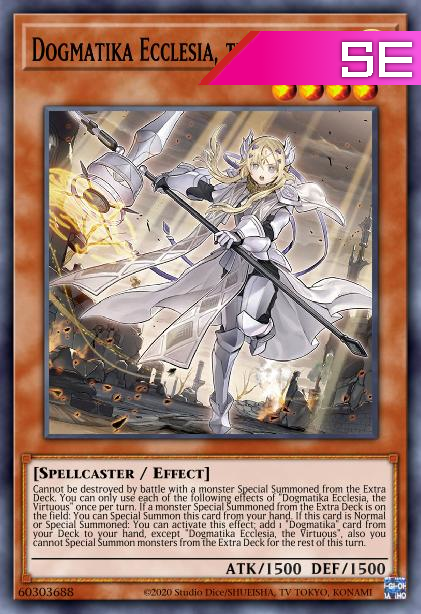 Dogmatika Ecclesia, the Virtuous - RA01-EN020 - 1st Edition - Secret Rare