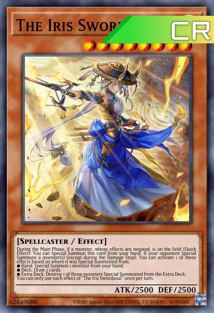 The Iris Swordsoul - RA01-EN023 - 1st Edition - Collector's Rare