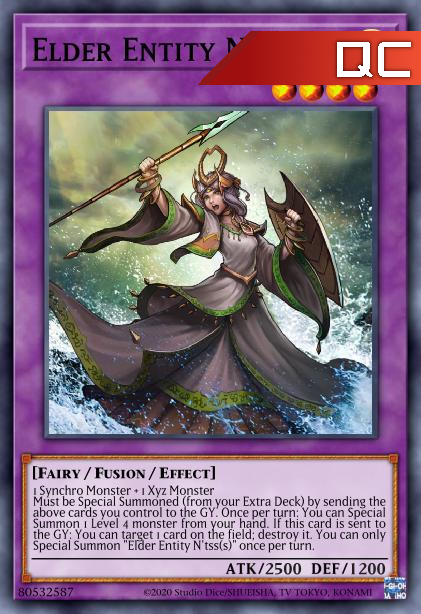 Elder Entity N'tss - RA01-EN026 - 1st Edition - Quarter Century Secret Rare