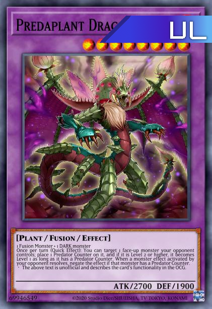 Predaplant Dragostapelia - RA01-EN027 - 1st Edition - Ultimate Rare