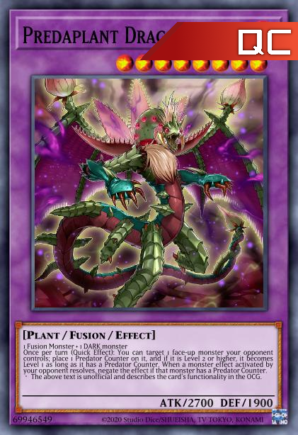 Predaplant Dragostapelia - RA01-EN027 - 1st Edition - Quarter Century Secret Rare