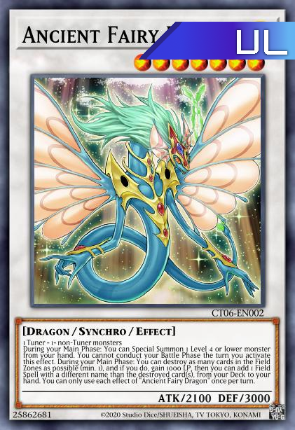 Ancient Fairy Dragon - RA01-EN030 - 1st Edition - Ultimate Rare