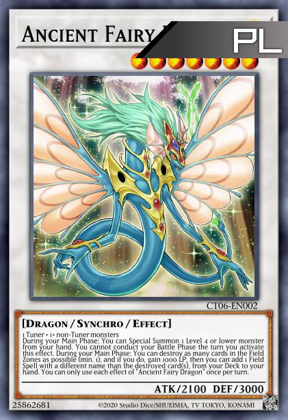 Ancient Fairy Dragon - RA01-EN030 - 1st Edition - Platinum Secret Rare