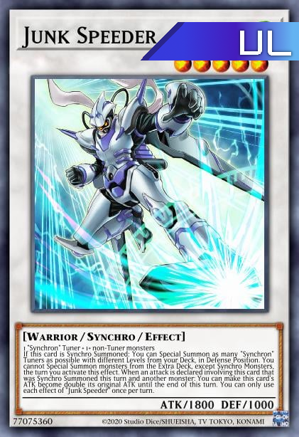 Junk Speeder - RA01-EN032 - 1st Edition - Ultimate Rare