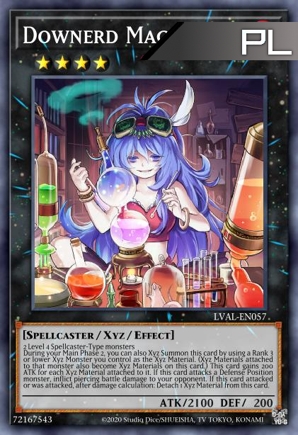 Downerd Magician - RA01-EN035 - 1st Edition - Platinum Secret Rare