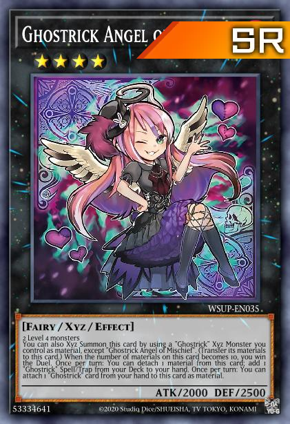 Ghostrick Angel of Mischief - RA01-EN036 - 1st Edition - Super Rare