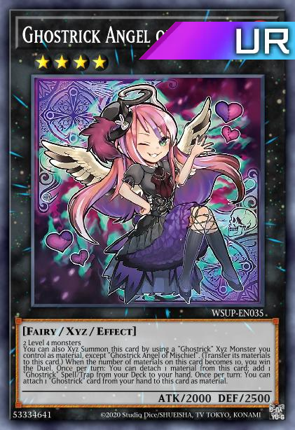 Ghostrick Angel of Mischief - RA01-EN036 - 1st Edition - Ultra Rare