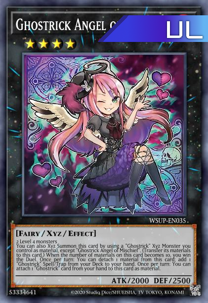 Ghostrick Angel of Mischief - RA01-EN036 - 1st Edition - Ultimate Rare