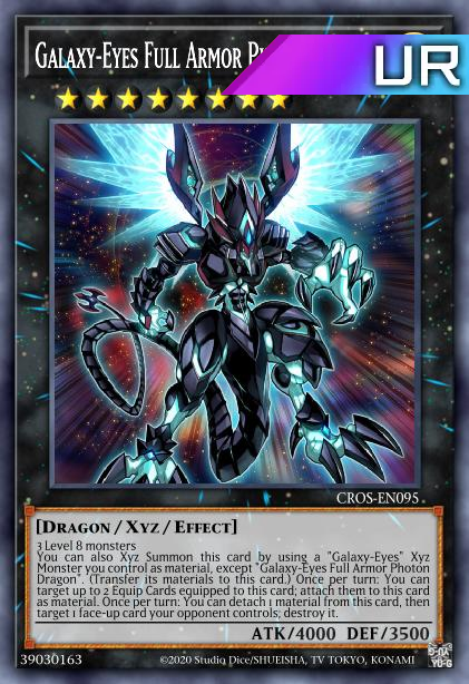 Galaxy-Eyes Full Armor Photon Dragon - RA01-EN037 - 1st Edition - Ultra Rare