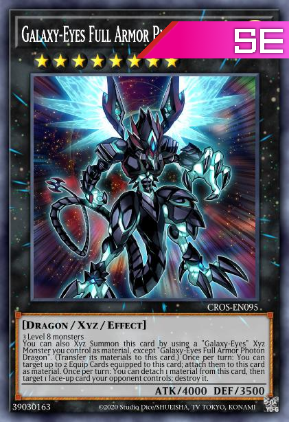 Galaxy-Eyes Full Armor Photon Dragon - RA01-EN037 - 1st Edition - Secret Rare