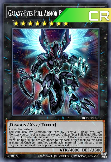 Galaxy-Eyes Full Armor Photon Dragon - RA01-EN037 - 1st Edition - Collector's Rare