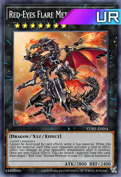Red-Eyes Flare Metal Dragon - RA01-EN038 - 1st Edition - Ultra Rare