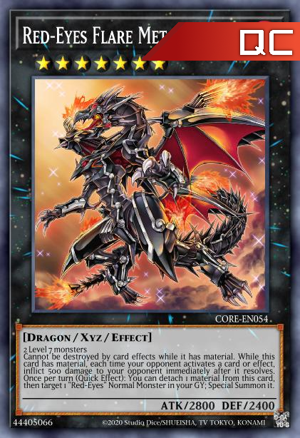 Red-Eyes Flare Metal Dragon - RA01-EN038 - 1st Edition - Quarter Century Secret Rare