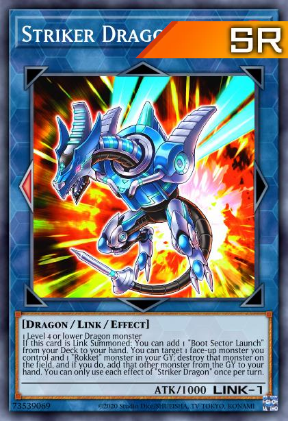 Striker Dragon - RA01-EN046 - 1st Edition - Super Rare