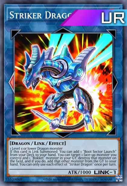 Striker Dragon - RA01-EN046 - 1st Edition - Ultra Rare