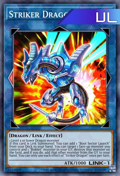 Striker Dragon - RA01-EN046 - 1st Edition - Ultimate Rare