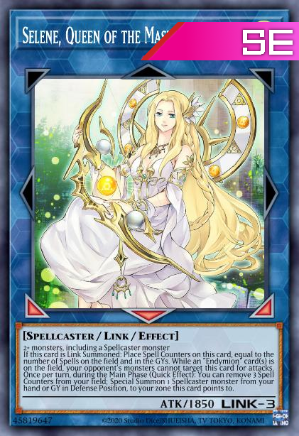 Selene, Queen of the Master Magicians - RA01-EN047 - 1st Edition - Secret Rare