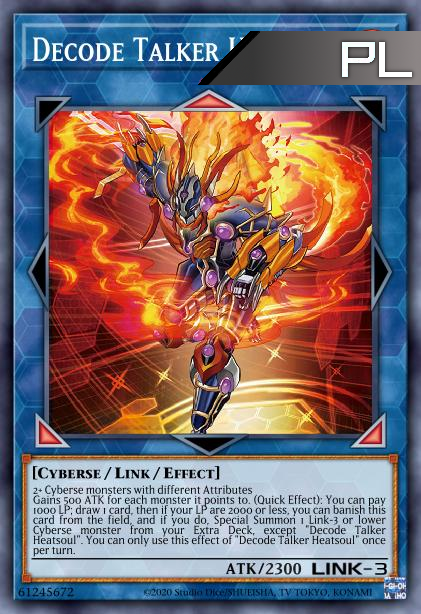 Decode Talker Heatsoul - RA01-EN048 - 1st Edition - Platinum Secret Rare