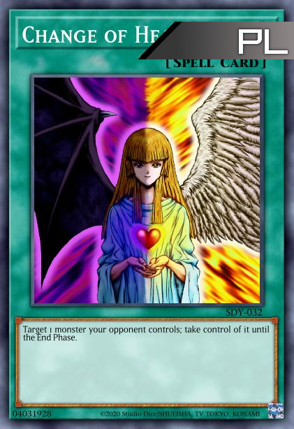 Change of Heart - RA01-EN050 - 1st Edition - Platinum Secret Rare