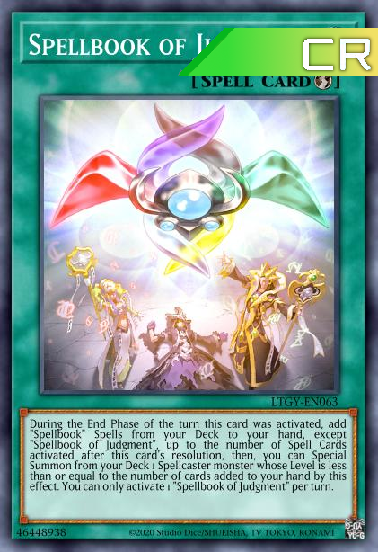 Spellbook of Judgment - RA01-EN054 - 1st Edition - Collector's Rare