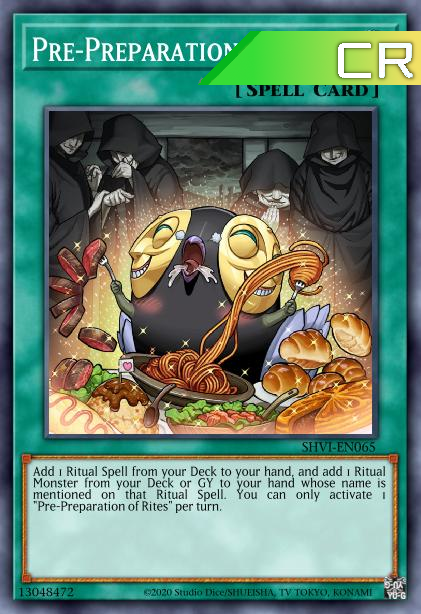 Pre-Preparation of Rites - RA01-EN055 - 1st Edition - Collector's Rare