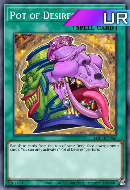 Pot of Desires - RA01-EN056 - 1st Edition - Ultra Rare