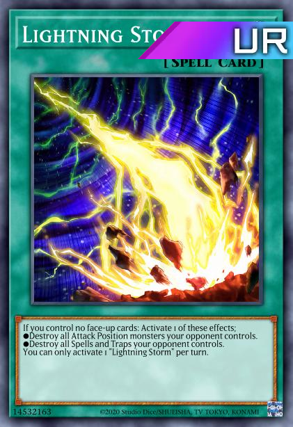 Lightning Storm - RA01-EN061 - 1st Edition - Ultra Rare