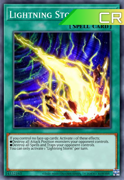 Lightning Storm - RA01-EN061 - 1st Edition - Collector's Rare