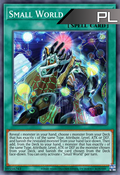 Small World - RA01-EN067 - 1st Edition - Platinum Secret Rare