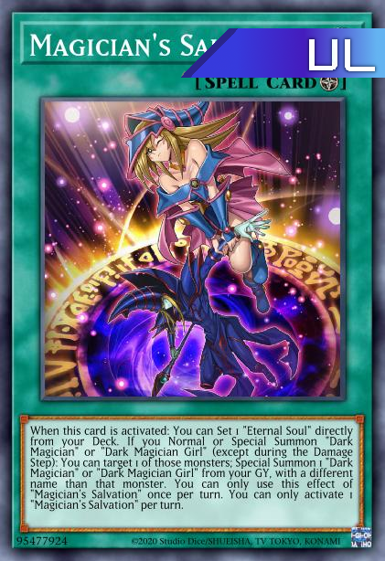 Magician's Salvation - RA01-EN068 - 1st Edition - Ultimate Rare