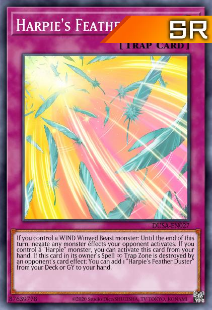 Harpie's Feather Storm - RA01-EN073 - 1st Edition - Super Rare