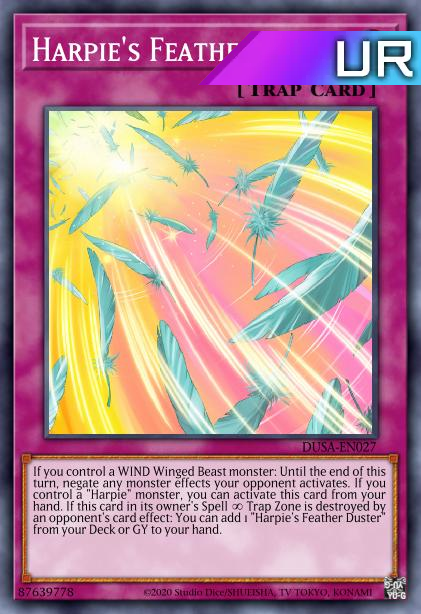 Harpie's Feather Storm - RA01-EN073 - 1st Edition - Ultra Rare