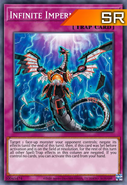 Infinite Impermanence - RA01-EN075 - 1st Edition - Super Rare