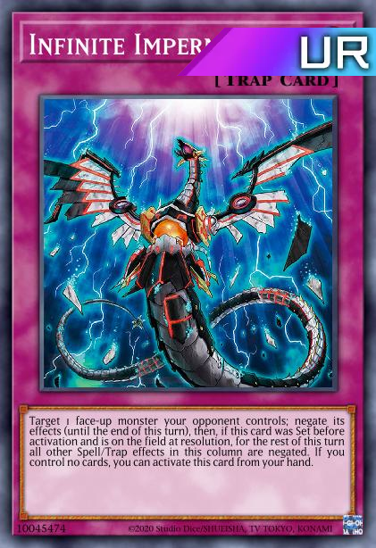 Infinite Impermanence - RA01-EN075 - 1st Edition - Ultra Rare