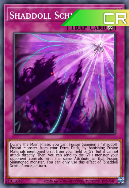 Shaddoll Schism - RA01-EN077 - 1st Edition - Collector's Rare