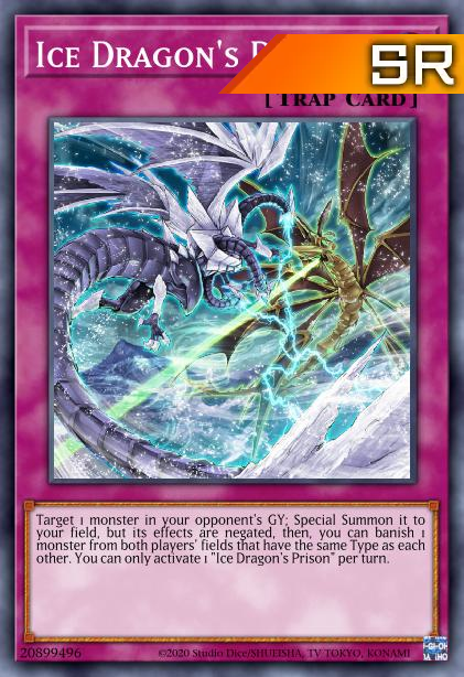 Ice Dragon's Prison - RA01-EN078 - 1st Edition - Super Rare