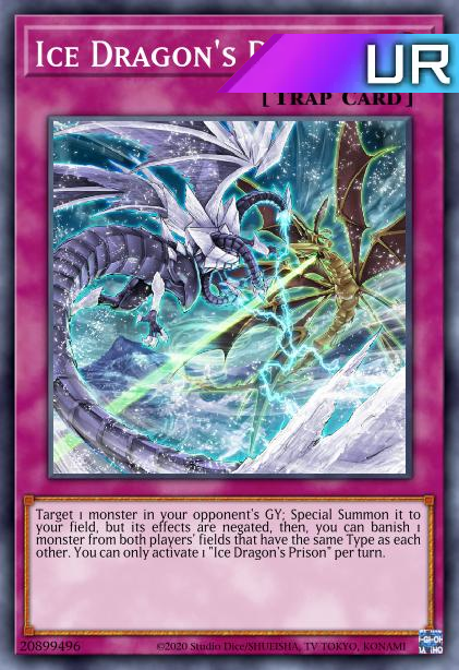 Ice Dragon's Prison - RA01-EN078 - 1st Edition - Ultra Rare