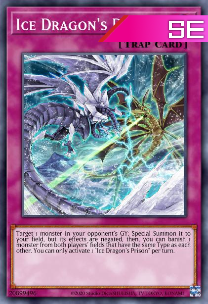 Ice Dragon's Prison - RA01-EN078 - 1st Edition - Secret Rare