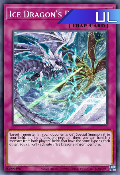 Ice Dragon's Prison - RA01-EN078 - 1st Edition - Ultimate Rare