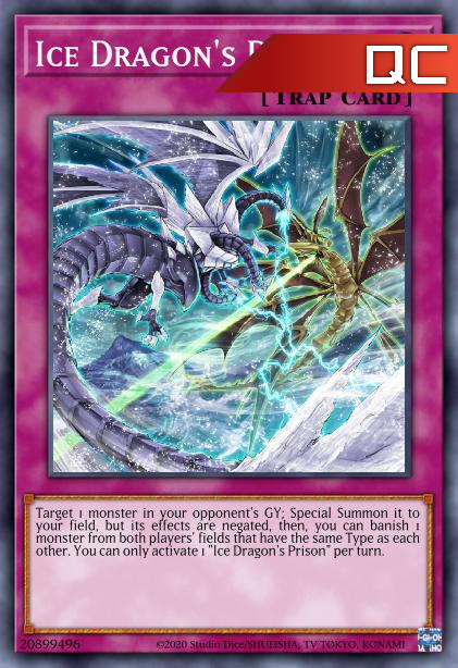 Ice Dragon's Prison - RA01-EN078 - 1st Edition - Quarter Century Secret Rare