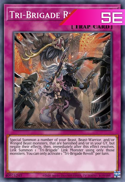 Tri-Brigade Revolt - RA01-EN079 - 1st Edition - Secret Rare