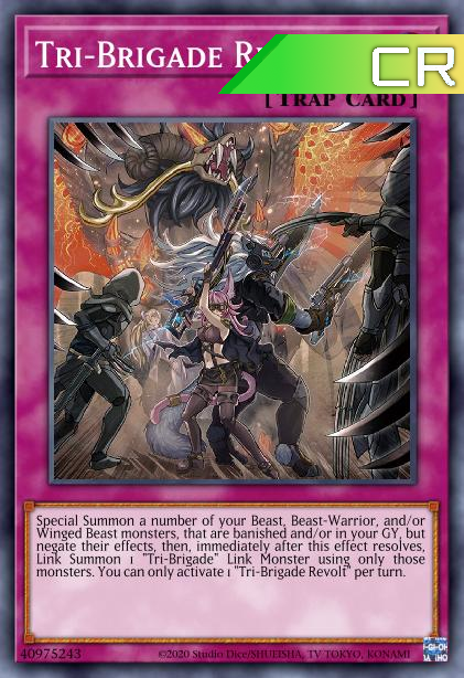 Tri-Brigade Revolt - RA01-EN079 - 1st Edition - Collector's Rare