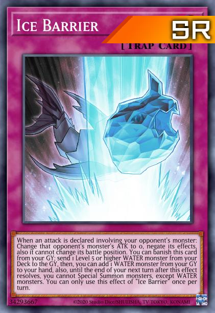 Ice Barrier - RA01-EN071 - 1st Edition - Super Rare