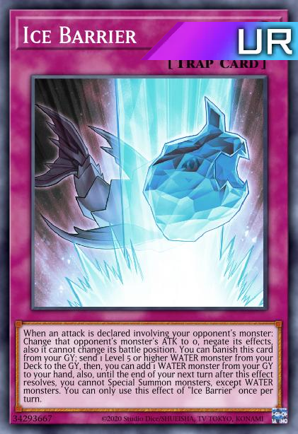 Ice Barrier - RA01-EN071 - 1st Edition - Ultra Rare