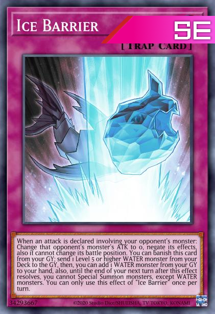 Ice Barrier - RA01-EN071 - 1st Edition - Secret Rare