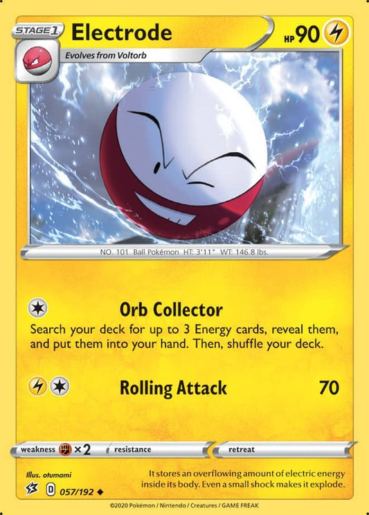 Electrode - Rebel Clash 057/192 - Uncommon